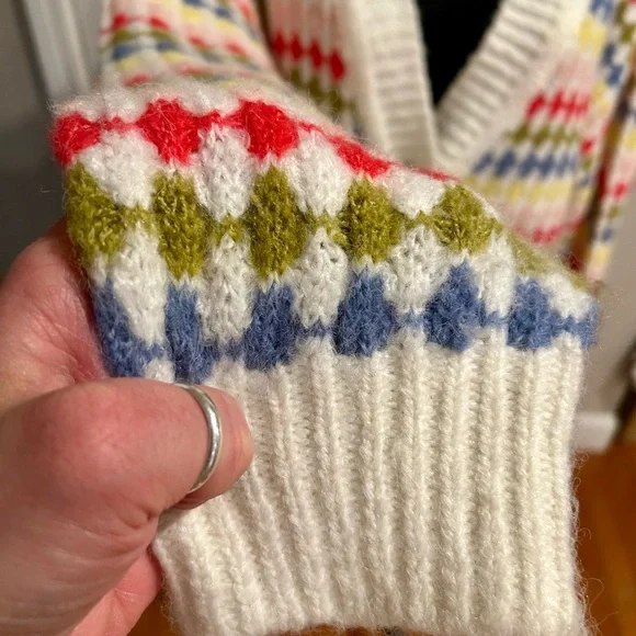 Blu Pepper Multicolor Button-Up Cardigan - Picture 11 of 12